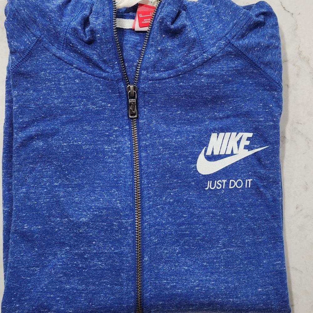 Nike Gym Vintage zip up hoodie sz XL